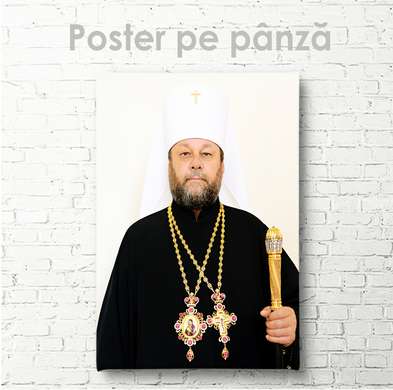 Poster - Andrei Năstase Mitropolit, 30 x 45 см, Panza pe cadru