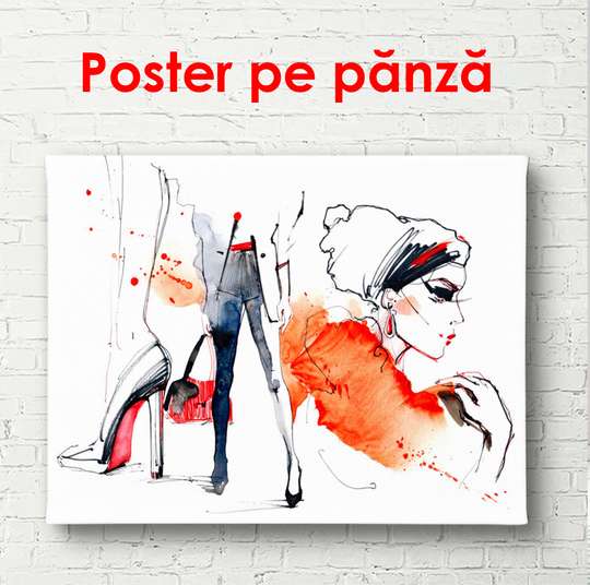 Poster - Stylish, 90 x 60 см, Framed poster, Minimalism