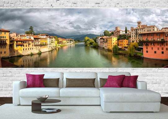 Wall Mural - City on the water
