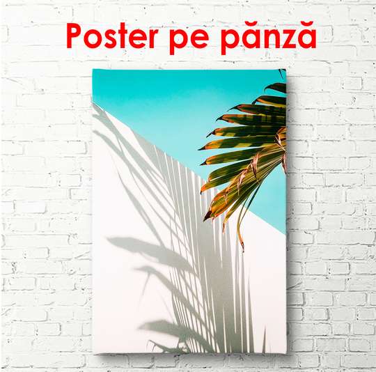 Poster - abstract texture background sheet and shadows, 60 x 90 см, Framed poster on glass, Minimalism