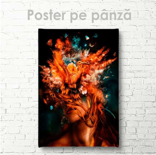 Poster - Vivid fantasies, 30 x 45 см, Canvas on frame, Glamour