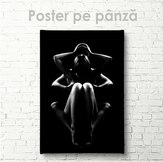 Poster, Îndoiturile corpului, 30 x 45 см, Panza pe cadru