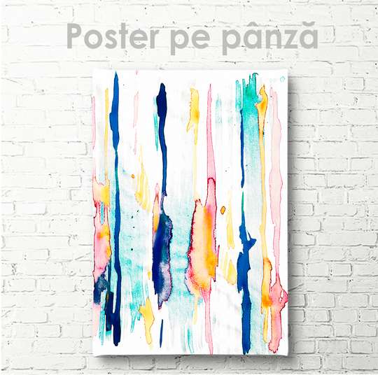 Poster - Lines, 30 x 45 см, Canvas on frame, Abstract