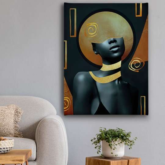 Poster - Art Deco, 30 x 45 см, Canvas on frame, Glamour