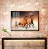 Poster, Two graceful horses, 45 x 30 см, Canvas on frame