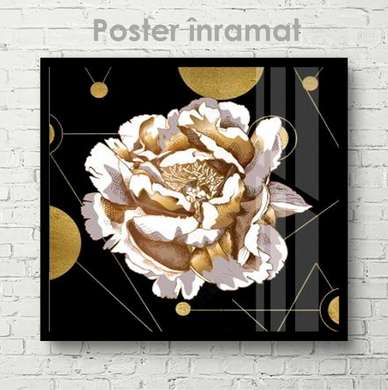 Poster - Unusual flower, 40 x 40 см, Canvas on frame