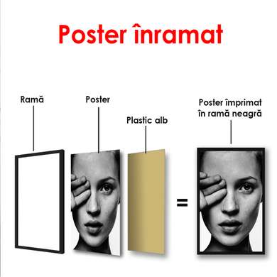 Poster - Kate Moss, 60 x 90 см, Poster înrămat