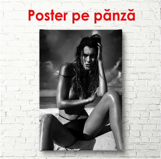Poster - Portretul Filippei Hamilton, 60 x 90 см, Poster înrămat