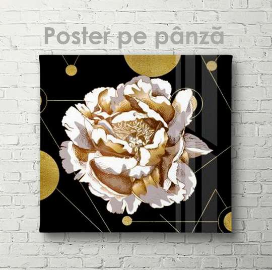 Poster - Unusual flower, 40 x 40 см, Canvas on frame, Flowers