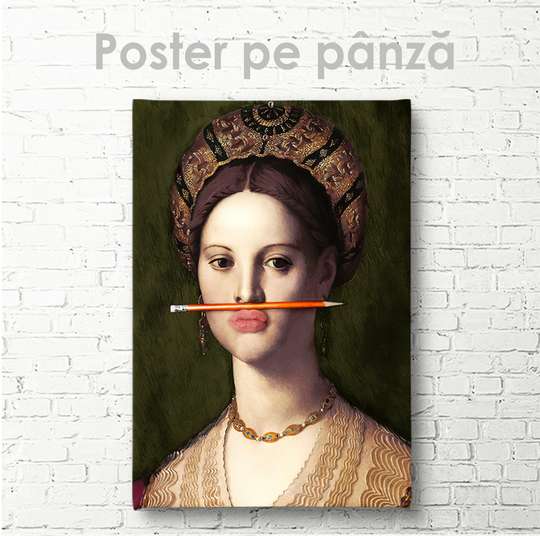 Постер - Классика + современность, 30 x 45 см, Холст на подрамнике, Живопись