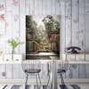 Poster - Modern house in the forest, 30 x 60 см, Canvas on frame