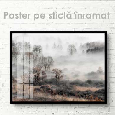 Poster, Ceaţă, 45 x 30 см, Panza pe cadru