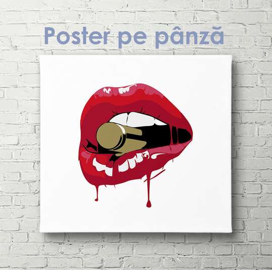 Poster - Bullet, 40 x 40 см, Canvas on frame, Different