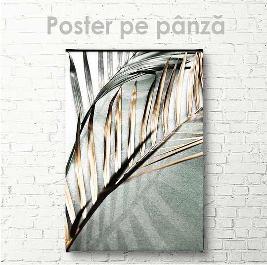 Poster - Leaf, 30 x 45 см, Canvas on frame, Botanical