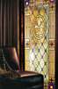 Самоклейка для окон, Декоративный витраж в викторианском стиле, 60 x 90cm, Transparent, Витражная Пленка
