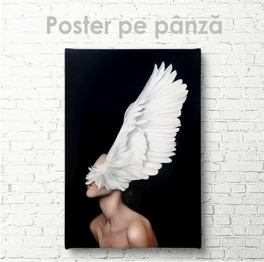 Poster - Wing, 30 x 45 см, Canvas on frame, Nude