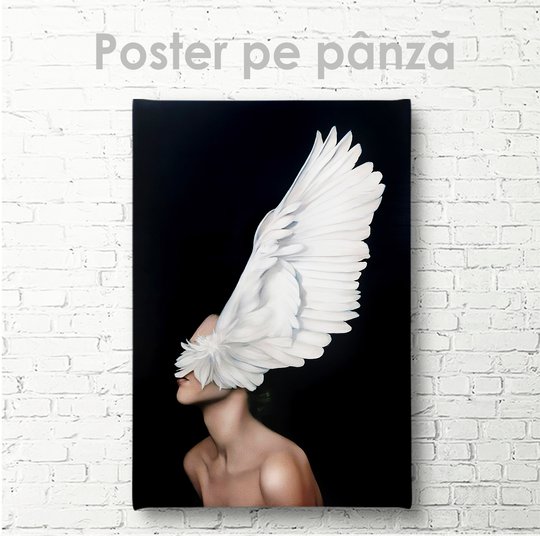 Постер, Крыло, 30 x 45 см, Холст на подрамнике